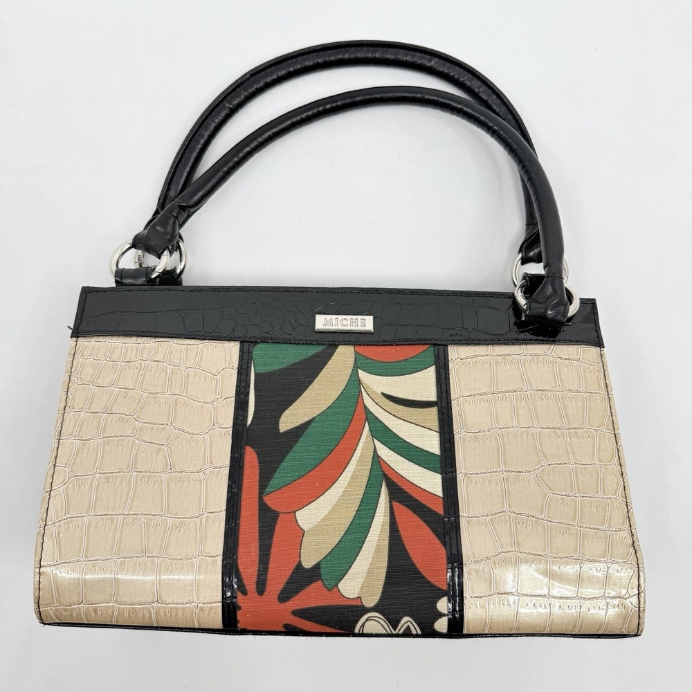 Miche Interchangeable Handbag 2 Shells And Base Bag EUC